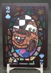 2021 Tenyo Disney Buntglas Spielkarten Disney Cars Mater #2 - Bild 1 von 2