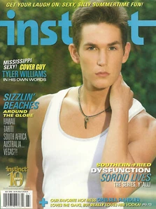 INSTINCT Magazine July 2008 Tyler Williams Hawaii Sordid Lives Chelsea Handler - Imagen 1 de 5