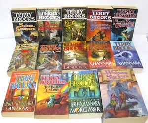 Lot of Terry Brooks Books 14 PB ~ SHANNARA Series Fantasy - Picture 1 of 7