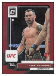 COLBY COVINGTON 2023 Donruss Optic /199 Red #23 UFC  ID:85178