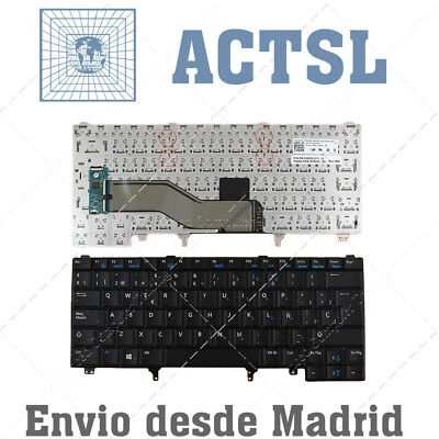 ADVANCED COMPUTER TRADING TECLADO ESPAÑOL para PORTATIL Dell Latitude E6430 (sin Pointstick)