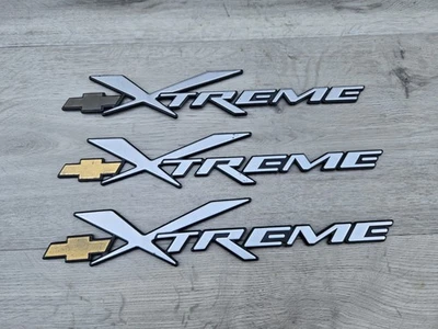Chevrolet S10 1999-2004 Blazer Xtreme emblema insignia logotipo conjunto fabricante de equipos originales  Foto 1 de 4