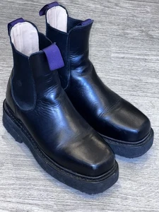 Botines EYTYS Negro Puntera Cuadrada Talla 5 EU 38 - Imagen 1 de 10