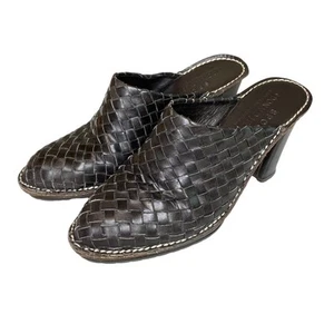 Donald J. Pliner Sport Damen "Busy" italienische Slipper Leder Pantoletten Größe 7,5 - Bild 1 von 9