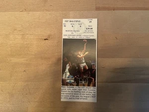 Boston Celtics VS. San Antonio Spurs Jan. 17. 1995 Ticket Stub - Picture 1 of 2