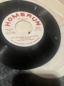 The Paid Attendance Be A Believer In Red Sox Fever 1979 Boston Disco Funk - Imagen 1 de 2