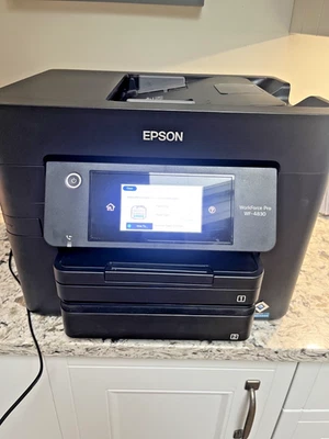 Epson WorkForce Pro WF-4830DTWF A4 Multifunction Double-Sided Printer Scan Wi-Fi - Image 1 of 4