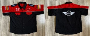 CAMISA MINI COOPER MOTOR SPORT CARRERAS HOMBRE BOTÓN JERSEY VINTAGE talla L - Imagen 1 de 7