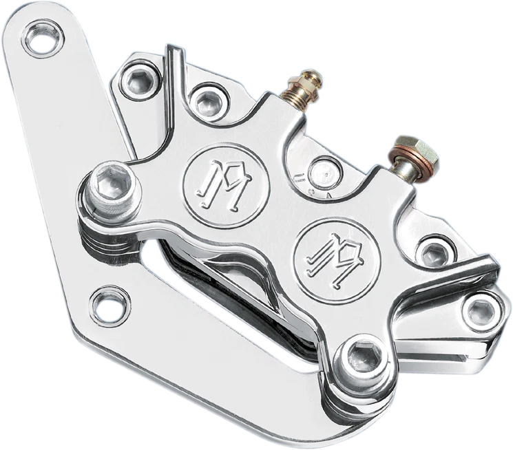 PERFORMANCE MACHINE (PM) Single Disc Caliper - Front - Polished 84-99 - Image 1 of 1
