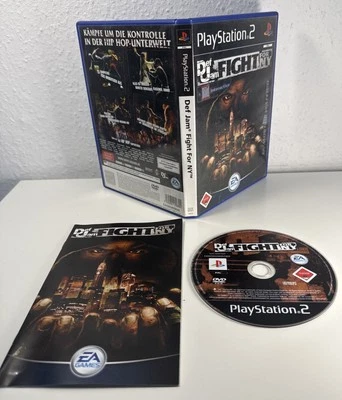 Def Jam: Fight for NY PS2 Sony PlayStation 2 PAL AKZEPTABEL Spiel GETESTET - Bild 1 von 4