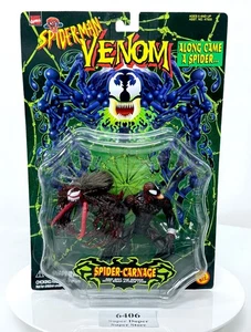 Spider-Man - Venom - SPIDER-CARNAGE - Along Came A Spider - ToyBiz - 1997 - Picture 1 of 6