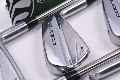 Cobra King CB/MB Combo Irons / 5-PW / Regular Flex Black Gold Shafts - Image 1 of 4