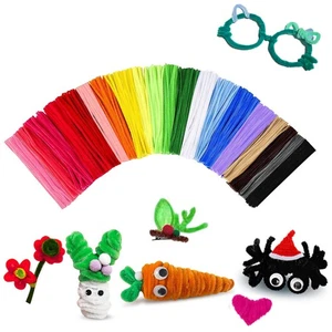 Pipe Cleaners Craft Bulk,Kids Toys & Games Gifts,200pcs Arts Crafts,Chenille ... - Picture 1 of 5