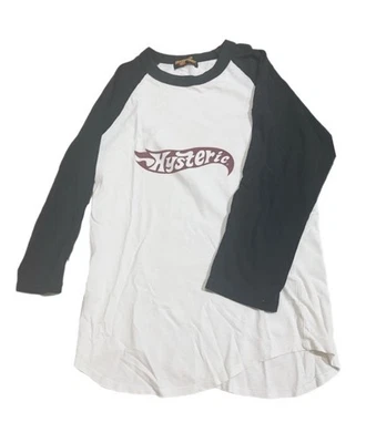 vintage 90s hysteric glamour hot wheels logo raglan shirt top men s baseball - Image 1 of 4