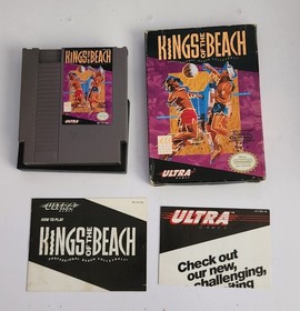 Kings of the Beach NES Nintendo Complete CIB Authentic! 