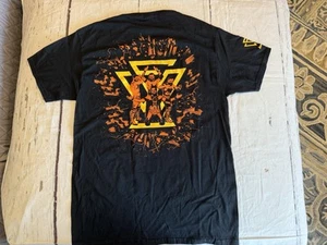 T-shirt ADAM COLE BAY BAY Undisputed Era Shock The System Medium WWE AEW nera - Foto 1 di 5