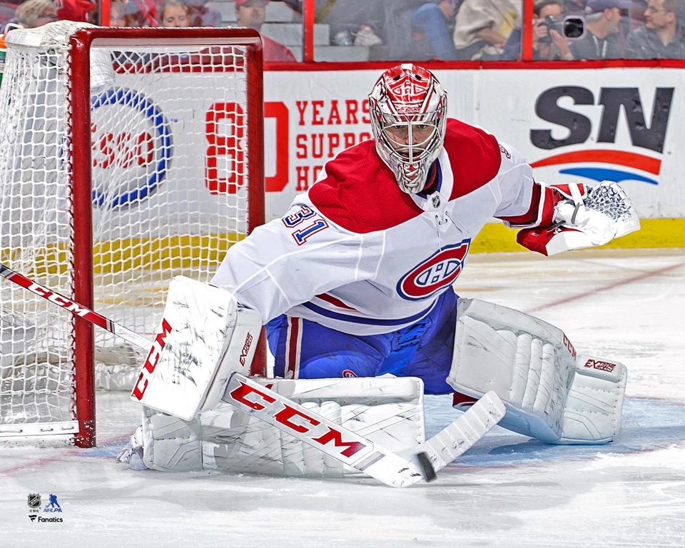 Camiseta deportiva blanca sin firmar Carey Price Montreal Canadiens ahorra foto de 8" x 10" Foto 1 de 1