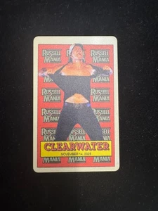 Tarjeta Mem-re Coleccionista Oficial Russell Dickerson - Russell Mania Clearwater Fl. - Imagen 1 de 2