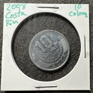 2008 Costa Rica 10 Colones - Picture 1 of 4