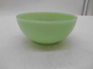 Excelente cuenco de chile de 5" Anchor Hocking Fire King de jadeíta para restaurante - Imagen 1 de 10
