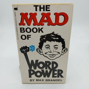 Mad Book of Word Power by Max Brandel Trade Paperback - Picture 1 of 8
