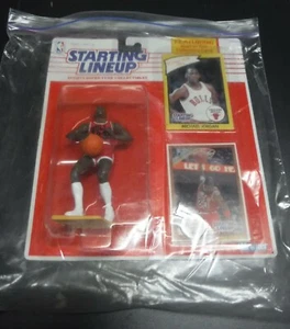 1990 alineación inicial NBA MICHAEL JORDAN año de novato 1984 #8 tarjeta y 1990 #8b tarjeta - Imagen 1 de 10
