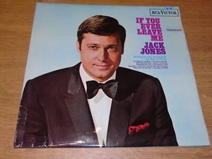 JACK JONES - If You Ever Leave Me - 1970s UK 11-Track Vinyl LP - Picture 1 of 7