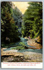 Postcard Il Entrance To Horse Shoe Canyon Near Starved Rock Illinois C.1900'S Q8