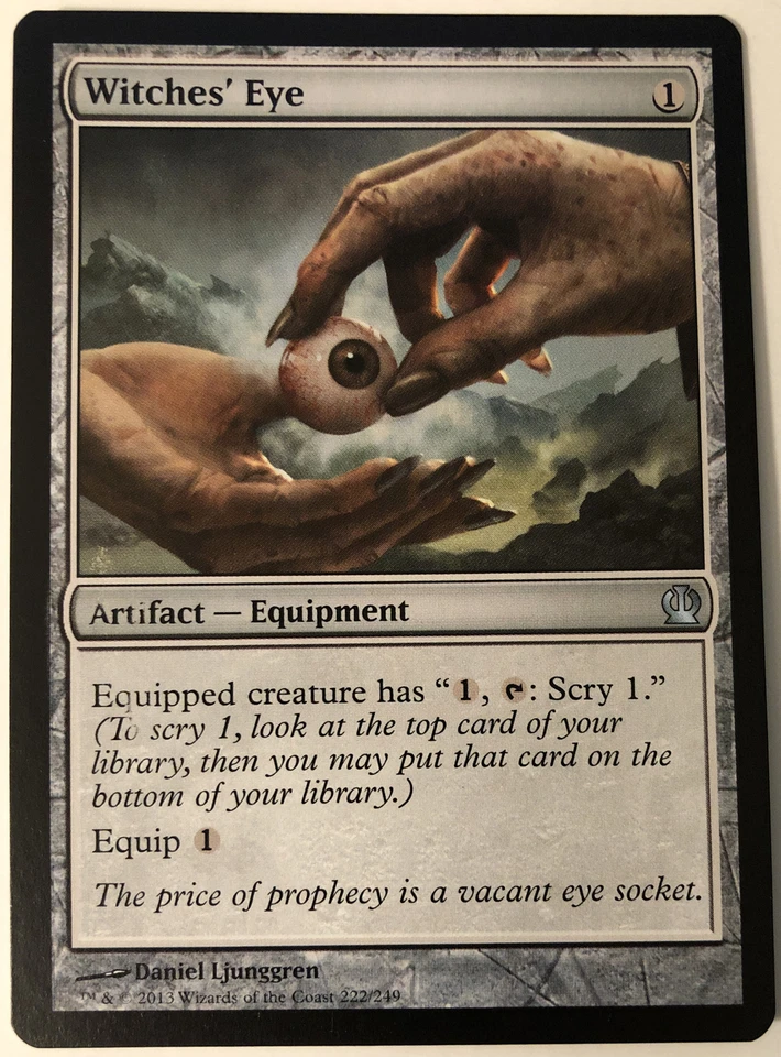 MTG Witches' Eye Theros 222/249 Regular Uncommon - Image 1 of 1