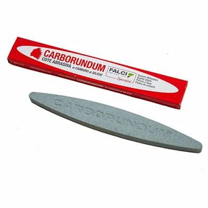 Pietra cote "Carborundum" per affilare coltelli, forbici e falci in carburo di s - Foto 1 di 2