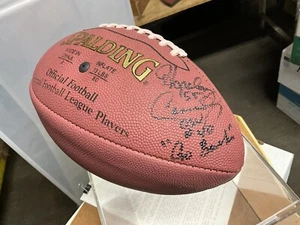 Ohio State Legends Autógrafo Original Spalding Fútbol Hopalong Cassidy - Imagen 1 de 2