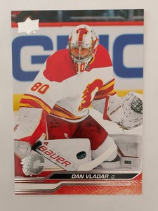2023-24 Upper Deck Series 1 Base #29 Dan Vladar Calgary Flames