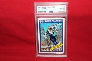 1990 Marvel Universe Impel Black Cat #72 PSA 10 Super Heroes - Bild 1 von 2