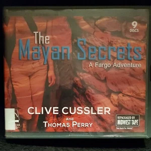 Shelf205 Audiobook~The Mayan Secrets- Clive Cussler- Unabridged- 9 Discs - Picture 1 of 1