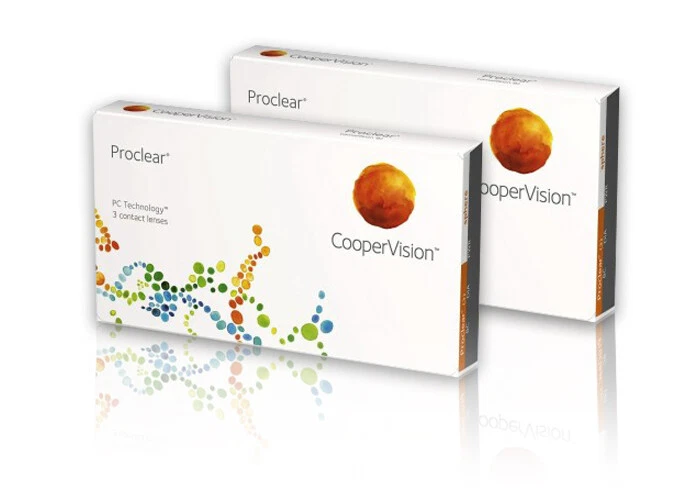2x3 Kontaktlinsen Proclear CooperVision Monatslinsen Neu & OVP