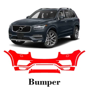 Front bumper PreCut PPF Paint Protection Film For Volvo XC90 2016-2019 - Picture 1 of 7