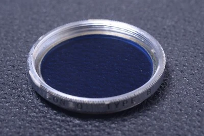 ✅ RONDO BLUE TYPE B 25MM FILTER GENUINE VINTAGE LENS OR CAMERA SCREW 15-1 - Image 1 of 2