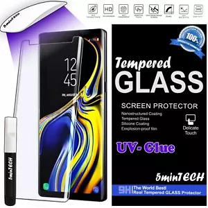 Für Samsung Galaxy S22 Ultra/Plus (UV-KLEBER) Hartglas Displayschutzfolie - Bild 1 von 5
