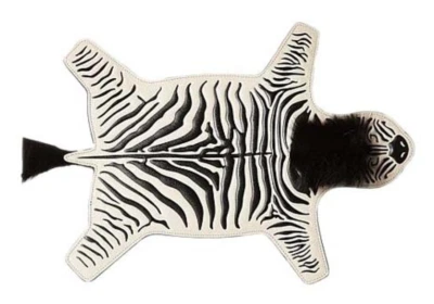 Charlotte Olympia Zebra Wild Thing Black White Clutch - Image 1 of 4
