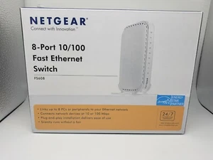 NetGear  ProSafe (FS608NA) 8-Ports Rack-Mountable Ethernet Switch [A] - Picture 1 of 4