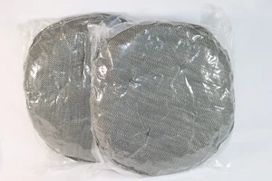 Bar Stool Cushions Round, 4 Pack Seat Covers 11-12" Gray NEW in PKG - Picture 1 of 4