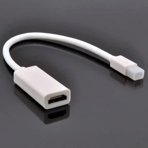 Thunderbolt Mini DisplayPort DP auf HDMI Adapter MacBook Pro Air Mac Mini iMac - Bild 1 von 3