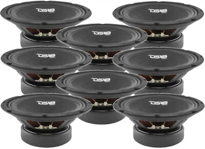8 Altavoces de rango medio DS18 PRO-GM8 8" 4640W 8 ohmios altavoces de audio profesional graves medios Foto 1 de 4