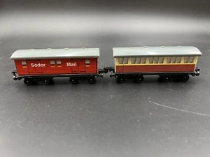 Ertl Thomas 1995 The Train & Friends Sodor correo y vagones de pasajeros - Imagen 1 de 6