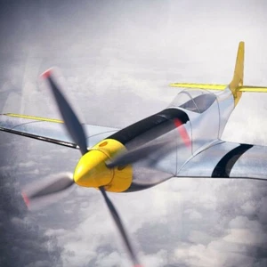 P-51 Mustang (39") Custom Color 3DPrinted RC 3dLabPrint Airplane Kit - Picture 1 of 8