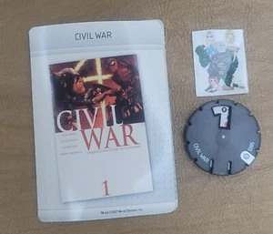 =HeroClix Marvel MUTATIONS AND MONSTERS Civil War E005 Event Dial = - Picture 1 of 2
