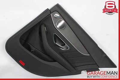 Cubierta del panel interior de la puerta trasera derecha 15-20 Mercedes W205 C300 C43 AMG fabricante de equipos originales Foto 1 de 4