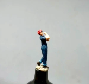 We Can Do It Rosie The Riveter HO 1:87 Miniaturfigur no preiser - Bild 1 von 4