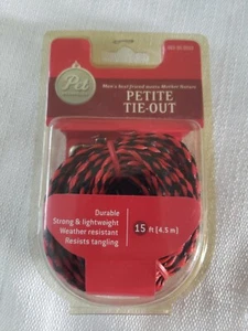 Pet Essentials Petite Tie-Out 15' robust stark leicht wetterfest - Bild 1 von 2