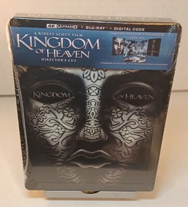 Kingdom of Heaven Steelbook (4K/Blu-ray)-NEW (Sealed)-Box SHIPPING with Tracking - Picture 1 of 7